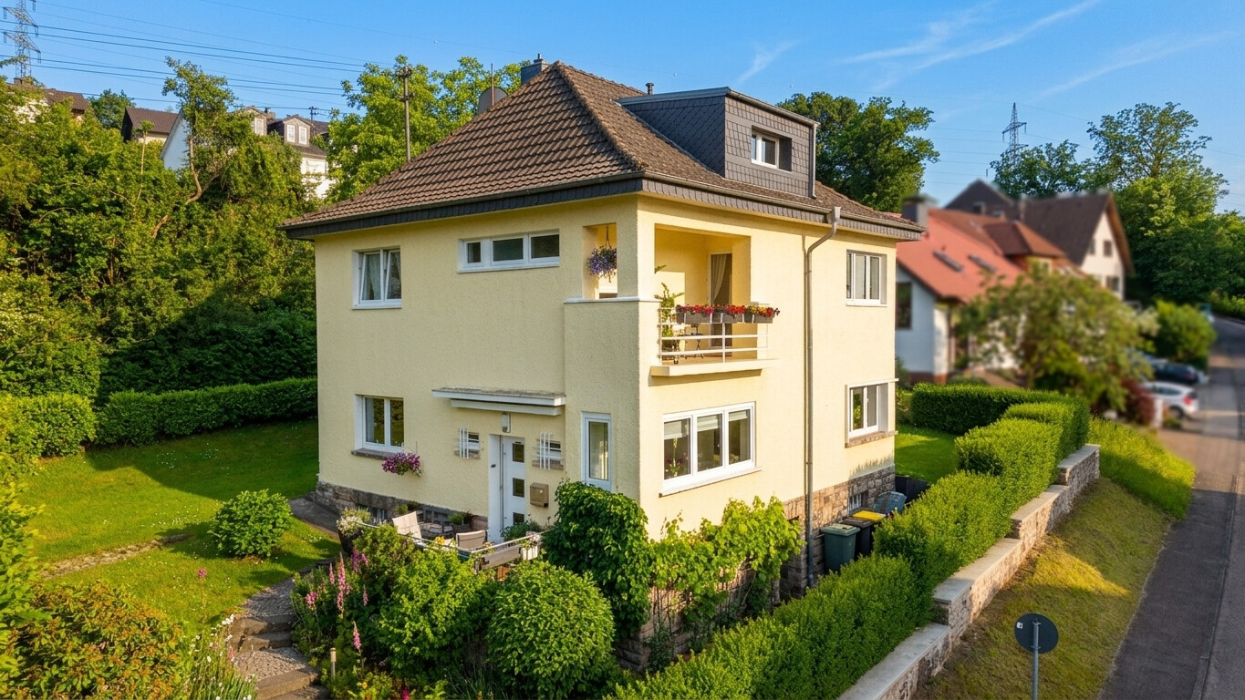 Umfassend saniertes Einfamilienhaus mit Garten in schöner Wohnlage im Süden von Eitorf