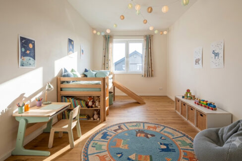 Kinderzimmer KI generiert