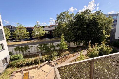 Ausblick Balkon