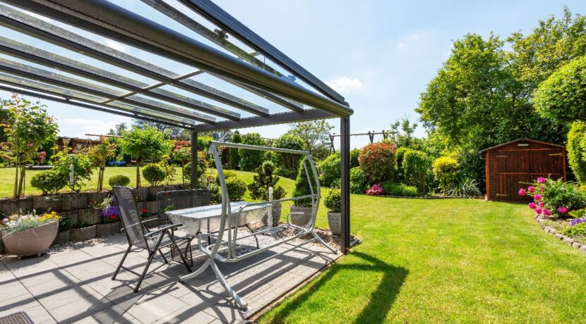 überdachte Terrasse Einlieger