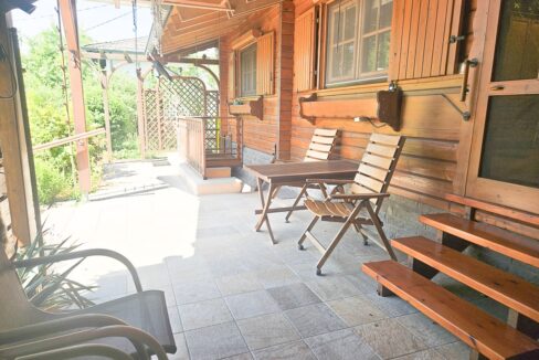 Überdachte Terrasse