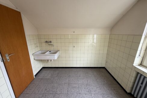 Küche im Dachgeschoss