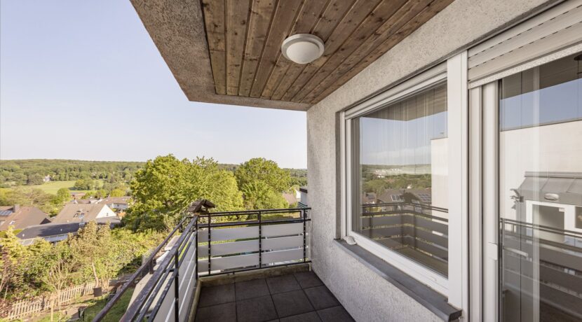 traumhafte Aussicht vom Balkon