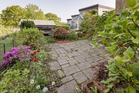 Terrassenbereich im Garten