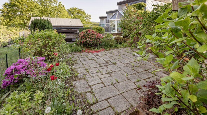 Terrassenbereich im Garten