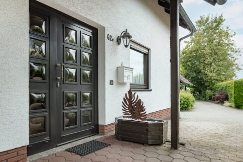 gepflegter Eingangsbereich