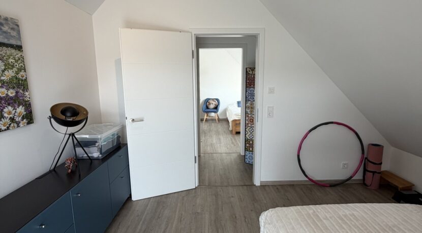 Schlafzimmer/Büro Spitzboden