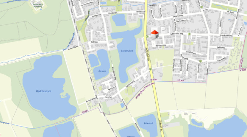 Geolyzer Kartenausschnitt