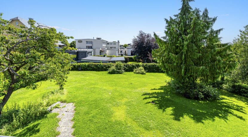 Blick vom Balkon