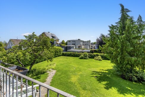 Blick vom Balkon