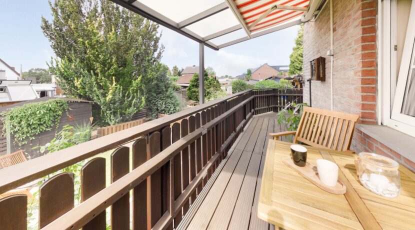 Überdachter Verandabereich