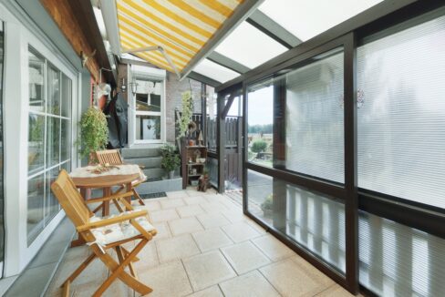 Überdachte Terrasse