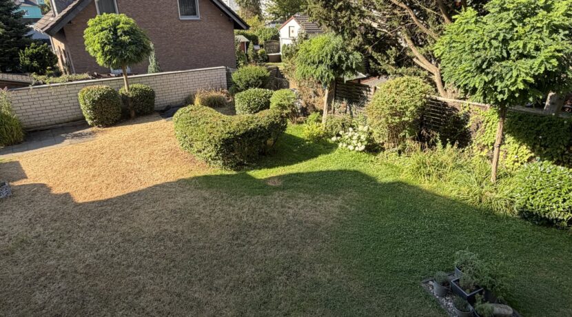 Blick vom Balkon