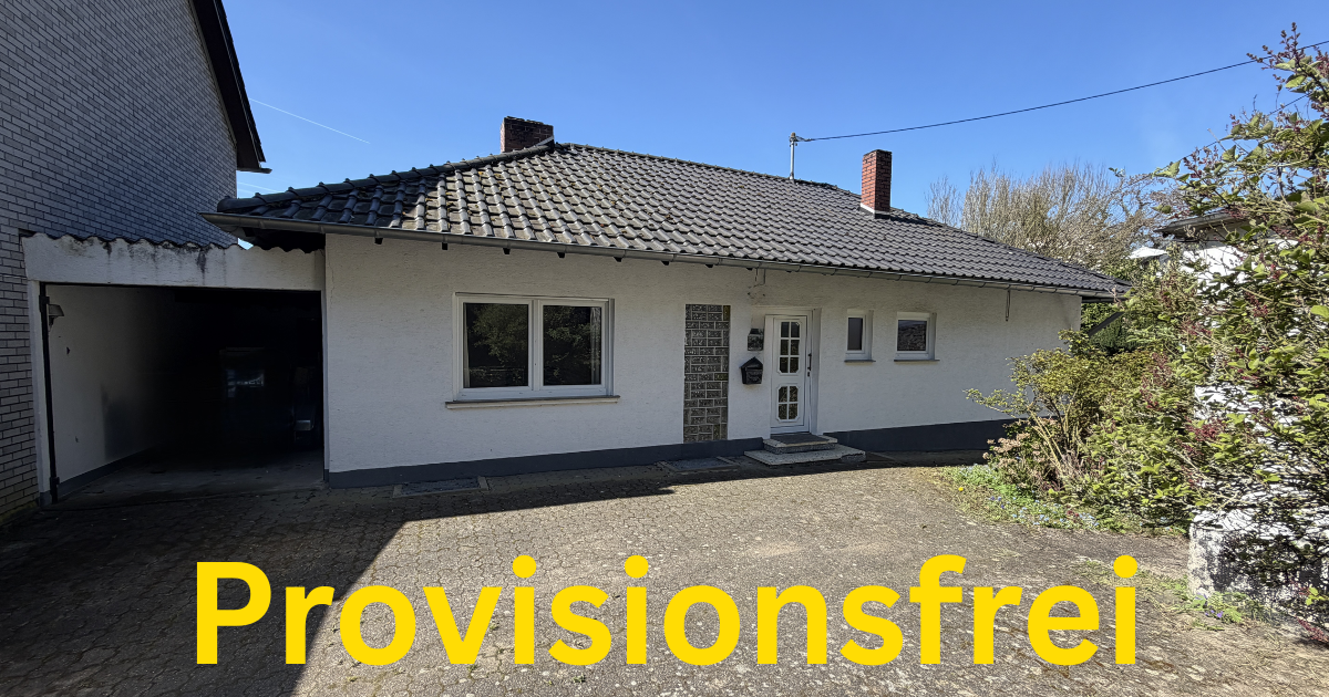 Weingartsgasse: Bungalow mit unverbaubarem Fernblick, renovierungsbedürftig mit Potential