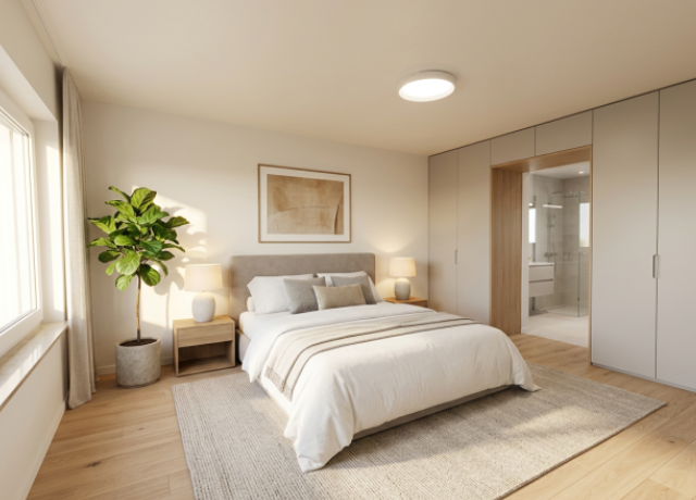 Mögliches Schlafzimmer (KI-generiert)