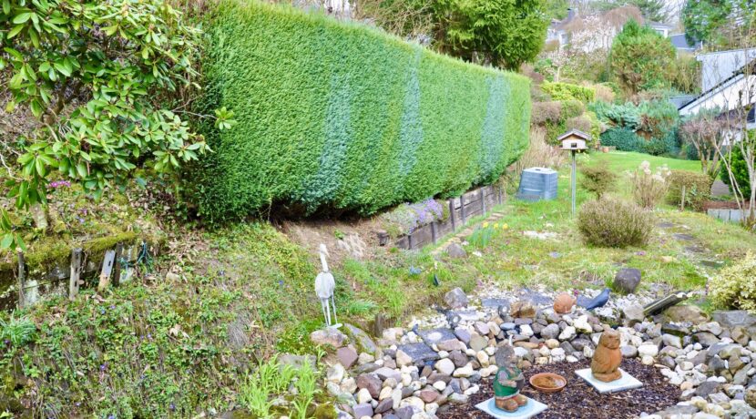 Garten mit Teich
