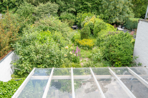 Gartenansicht Dachterrasse