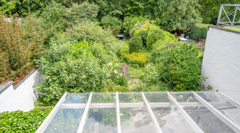 Gartenansicht Dachterrasse