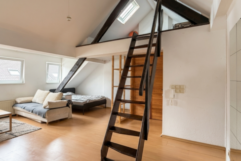 Wohn- Schlafzimmer