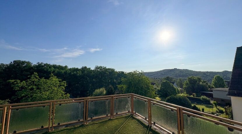 Ausblick v. d. Dachterrasse