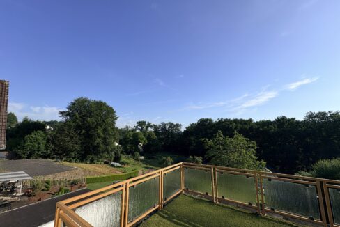 Ausblick v. d. Dachterrasse