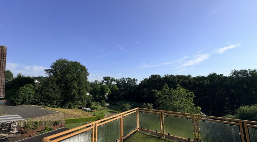 Ausblick v. d. Dachterrasse