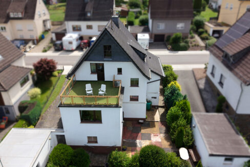 Luftaufnahme - Dachterrasse