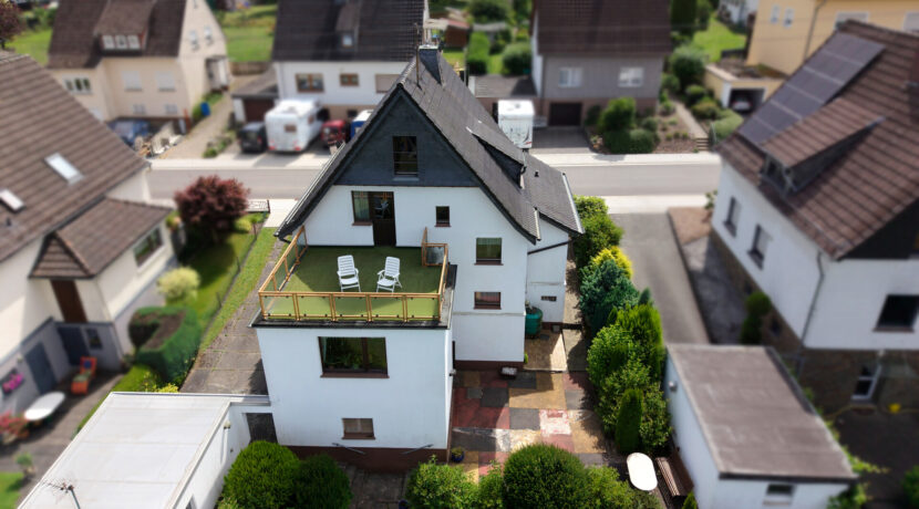 Luftaufnahme - Dachterrasse