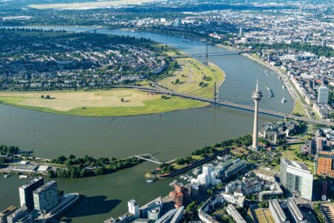 Aussicht auf Oberkassel