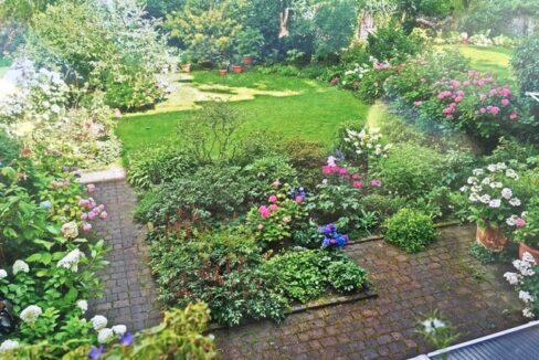 Aussicht Gartengrundstück
