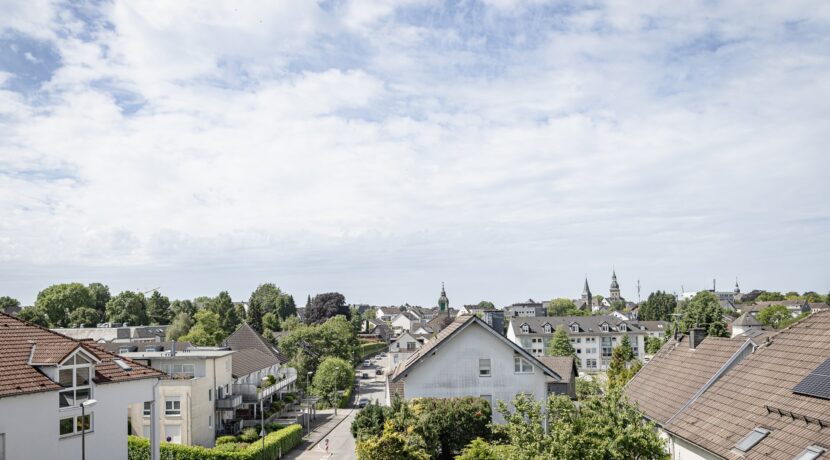 Fernsicht vom Balkon