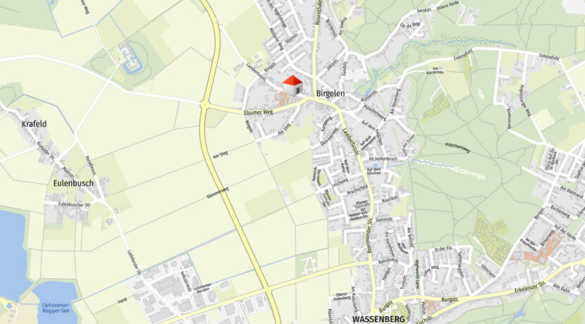 Geolyzer Kartenausschnitt