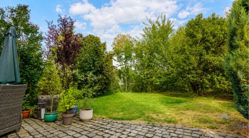 Der Gartenbereich