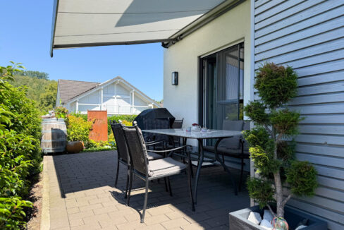 Terrasse am Essbereich