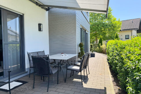 Terrasse am Essbereich