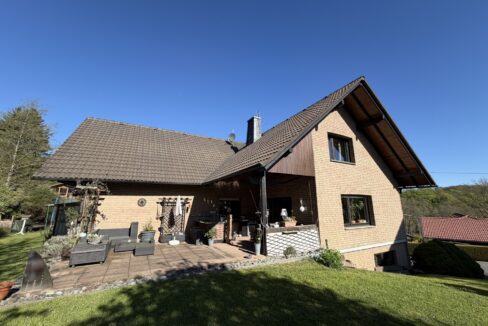 Blick zur Terrasse
