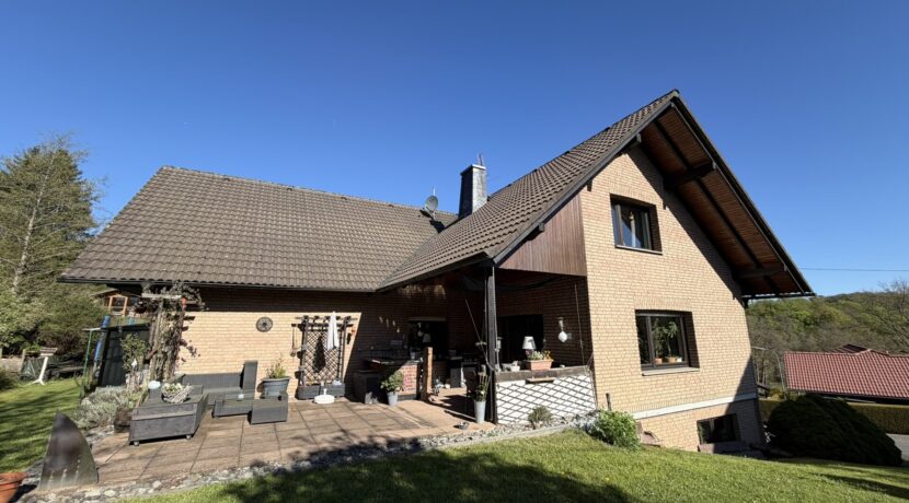 Blick zur Terrasse
