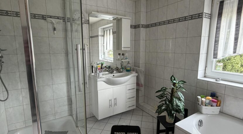 Badezimmer mit Dusche und...