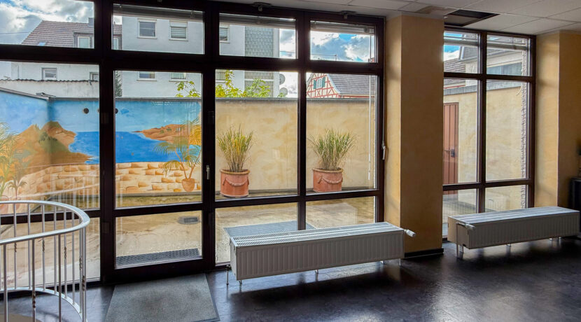 Blick zur Terrasse