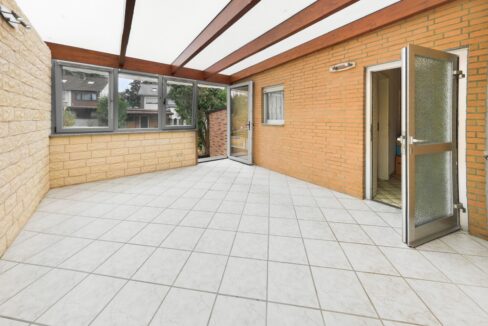 Überdachter Terrassenbereich