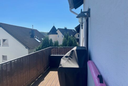 großer Balkon