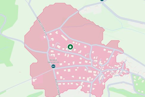 Lageplan Gerressen
