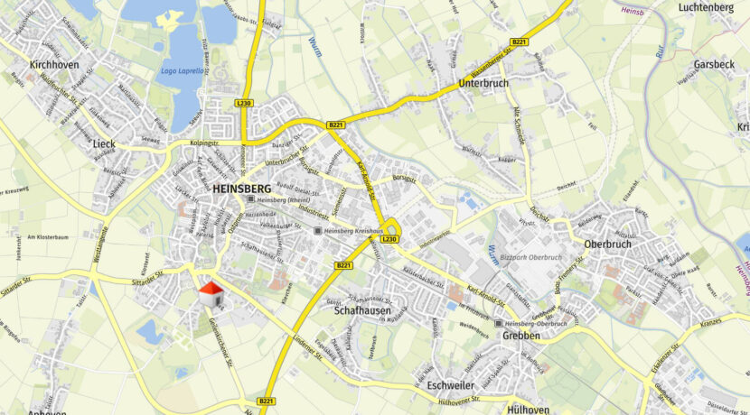 Geolyzer Kartenausschnitt