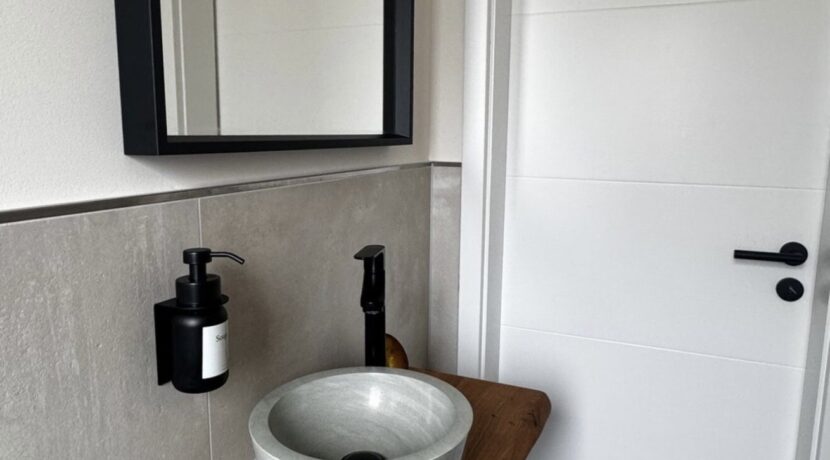 Modernes Gäste- WC