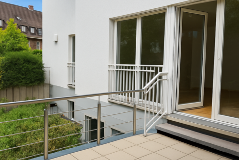 Terrasse des Wohnzimmers