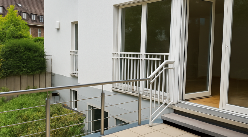 Terrasse des Wohnzimmers