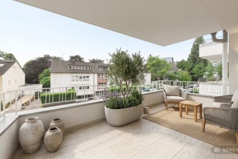 Balkon KI generiert