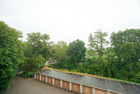 Blick in den Garagenhof