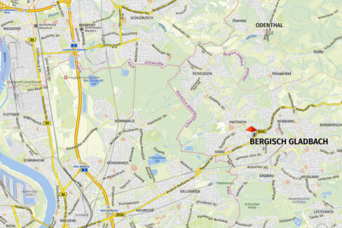 Geolyzer Kartenausschnitt