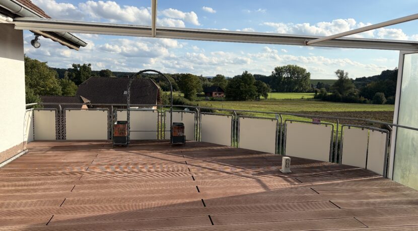 Terrasse mit Fernblick